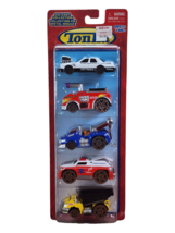 Maisto Tonka Extreme Collection Police Fire Ambulance Dump Tow Die-Cast 5-Pack - £20.70 GBP