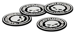 Harley-Davidson - Skull Coaster Set HDL-18522 - Rubber - $19.75
