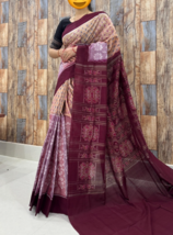 Authentic Sambalpuri Cotton Handloom Saree - Perfect for Weddings &amp; Fest... - $82.94