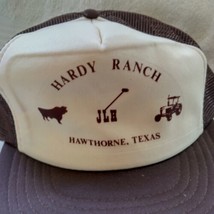 Vintage Taiwan Hardy Ranch Hawthorne Tx snapback ball cap Designer Award... - £19.60 GBP