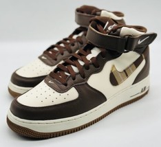 NEW Nike Air Force 1 &#39;07 Mid LX Cacao Wow Pale Ivory DV0792-100 Men’s Si... - £125.15 GBP