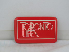 Vintage Magazine Pin - Toronto Life - Celluloid Pin  - $285.54 MXN