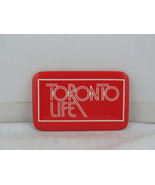 Vintage Magazine Pin - Toronto Life - Celluloid Pin  - €13,02 EUR
