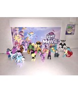 My Little Pony Movie Deluxe Figure Set Of 12 with Sticker. and Ring - $21.97 CAD