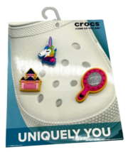 Uniquely You Fairy Tale Unicorn Crocs Jibbitz 3-Pack Shoe Charms - £12.25 GBP
