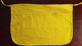 Kids Craft Apron Yellow 3 Pockets B20 - £3.98 GBP