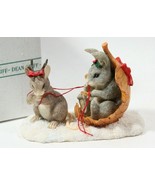 Charming Tails Dean Griff Silvestri SLEIGH RIDE Christmas FIGURINE 87569 - €25,36 EUR