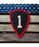 Vintage United States Army 1st Personnel Command Patch Embroidered Blue ... - €5,01 EUR