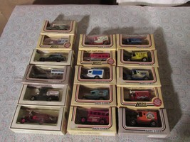 Lledo  Days Gone By  Diecast Cars  from the 80&#39;s  Lot of 16 different - £31.06 GBP