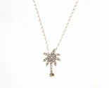 Roberto coin &quot;tiny treasures palm tree&quot; Women&#39;s Necklace 18kt White Gold... - $399.00