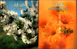 Lot of 2 Vintage Ideals Magazines, Easter &amp; Mothers Day ,Nostalgia - £15.53 GBP
