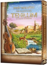 Artscroll The Illustrated Hebrew English Tehillim Psalms Hardcover Mid-Size - $25.59