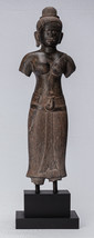 Antique Baphuon Style Lakshmi / Devi Consort of Vishnu Statue - 55cm/22&quot; - £2,455.02 GBP