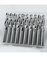 KLOT Industrial Grade 10pcs Solid Carbide Drill Bit 6mm 0.2362&quot; 2-Flute ... - $38.99