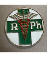 VINTAGE AUTOMOBILE EMBLEM LICENSE PLATE TOPPER RX PHARMACY DRUGS MEDICAL... - €16,85 EUR