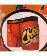 Men's Cheetos Snowflakes Boxer Briefs. Size L 34 - 36 Swag Orange Novelty - $10.13