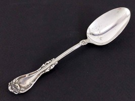 Wm Rogers HANOVER 1 Solid Serving Spoon 8-1/8&quot; Silverplate Flatware 1901 - $7.92