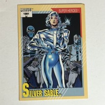 Silver Sable Trading Card Marvel Comics 1991  #21 - £1.56 GBP