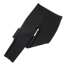 NWT Vince Tapered Crop Trousers in Black Stretch Wool Ankle Pants 12 $335 - $92.00