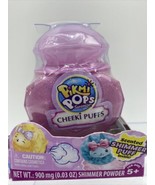 Pikmi Pops Surprise Cheeki Puffs Scented Shimmer Puff &amp; Powder Purple Pink - $3.99