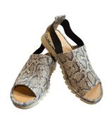 The Flexx Wat Is Wav Snakeskin Print Sandal Size 8.5 New - £56.45 GBP