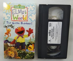 VHS Sesame Street Elmos World - The Great Outdoors (VHS, 2003) - £10.17 GBP