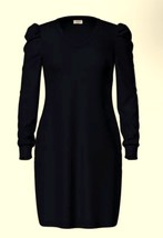 LuLaRoe Ava Mutton Sleeve Dress Women&#39;s Plus Size 3XL, Black - $376.98 MXN
