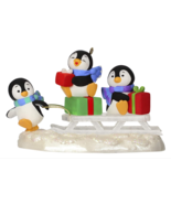 Hallmark 2019 Sledding Shenanigans Playful Penguin Pals Keepsake Ornament - £27.87 GBP