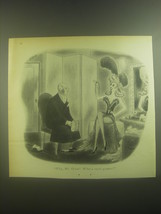 1945 Cartoon by Richard Taylor - Why, Mr. Orval! What a sweet gesture! - $18.49