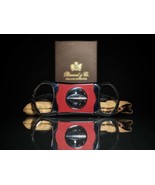Brizard and Co Red Leather  and Black Python cigar V cutter - $3,668.17 MXN