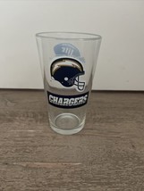 NFL San Diego Chargers Helmet Logo &quot;Miller Time&quot; Beer Pint Glass (2000s) - $12.00
