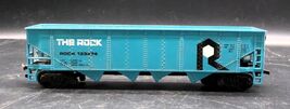 Vtg HO Scale Bachmann &quot;The Rock&quot; Open 4 Bay Hopper ROCK 133274 Light Blue - €12,87 EUR