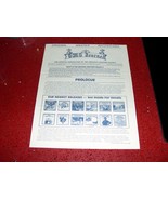 SUMMER 1982 MOBILE FIDELITY SOUND LAB ORIGINAL MASTERS SOCIETY NEWSLETTER - $13.69 CAD