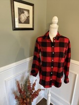 NEW Gap Women’s Red Buffalo Plaid Button Shirt Size Small NWT - $28.04