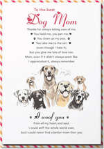 Mother&#39;S Day Cards from Dogs, Mothers Day Card Dog Mom, Mothers Day Card from Pe - £13.09 GBP