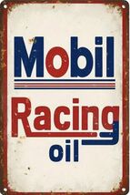 Mobil Exxon Retro Vintage Gas Gasoline Oil Tin Sign 8x12 inches Station - $34.91 CAD