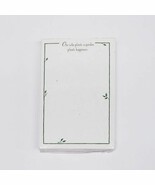 Vintage Hallmark Memo Pad/Writing Tablet 4&quot;x6&quot; w/125 Garden Themed Pages... - $206.98 MXN
