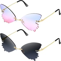 2 Pairs Butterfly Sunglasses - £29.93 GBP