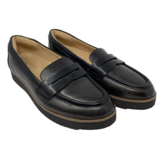 Naturalizer Women&#39;s Penny Loafers Black 7W - $23.74