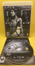   Heavy Rain (Sony PlayStation 3, PS3, 2010 w/ Manual, Testes Works Great) - $13.97