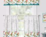 Pioneer Woman ~ Three (3) Piece Curtain Set ~ BLOOMING BOUQUET ~ 30" x 36" - $50.00