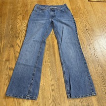 Jordache Vtg 90s High Rise Bootcut Jean Medium Wash Size 11/12 - $13.49