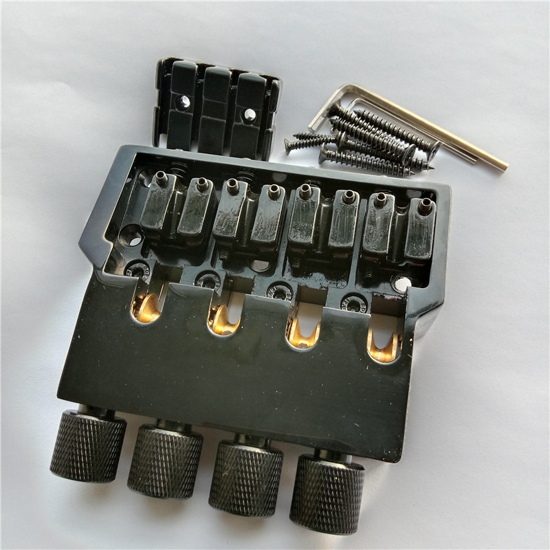 Black 4 Strings Headless Electric Bass Fixed Bridge with Nut  SDH-57 - $65.00