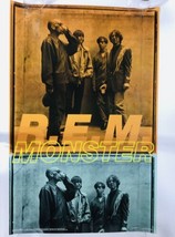 R.E.M. Monster 1994 Vintage Poster 22 x 34 American Arts &amp; Graphics Tube... - £54.08 GBP