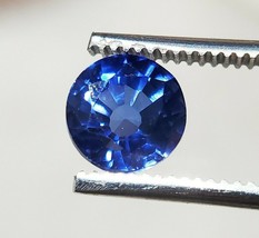 3.15 Carat Natural Blue Sapphire Round Brilliant Cut 8.00 x 8.00 x 5.45mm VVS1 - £221.35 GBP