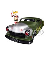 1951 Mercury Matt Green with Harley Quinn Diecast Figure &quot;DC Comics Bomb... - $82.91 CAD