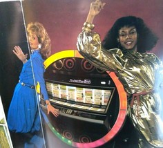 Satellite 200 Jukebox Flyer NSM Lowen Germany 1983 Phonograph Art 8.25&quot; ... - £18.15 GBP