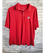 Washington Nationals MLB Men Size XL Red Short Sleeve Polo Antigua Embro... - $442.60 MXN