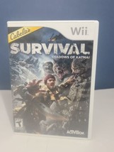 Cabela&#39;s Survival: Shadows Of Katmai (Nintendo Wii) CIB Complete Tested mint  - £4.31 GBP