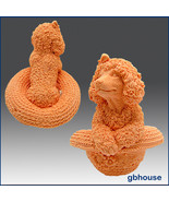 3D Silicone Soap and Candle Mold â€“ Puppy in Straw Hat - $81.86 CAD